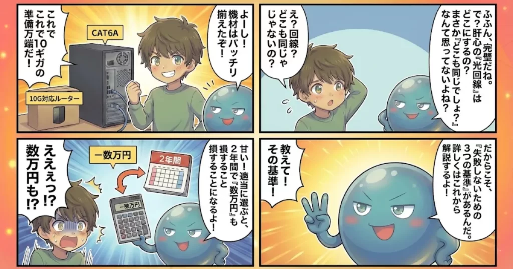 失敗しない10ギガ光回線の選び方【2026年版】